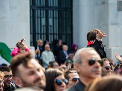 Centinaia di migliaia di persone hanno assistito nel giorno di San Nicola, all� �Air show 2019�, manifestazione organizzata dall�Aeronautica militare sul lungomare Nazario Sauro di Bari